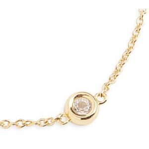 Marrin Costello Soleil Bracelet, 14K Gold Plated Sterling Silver & White Topaz